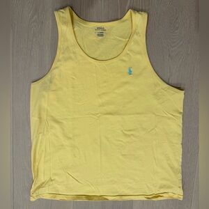 Polo Ralph Lauren Yellow Tank Top